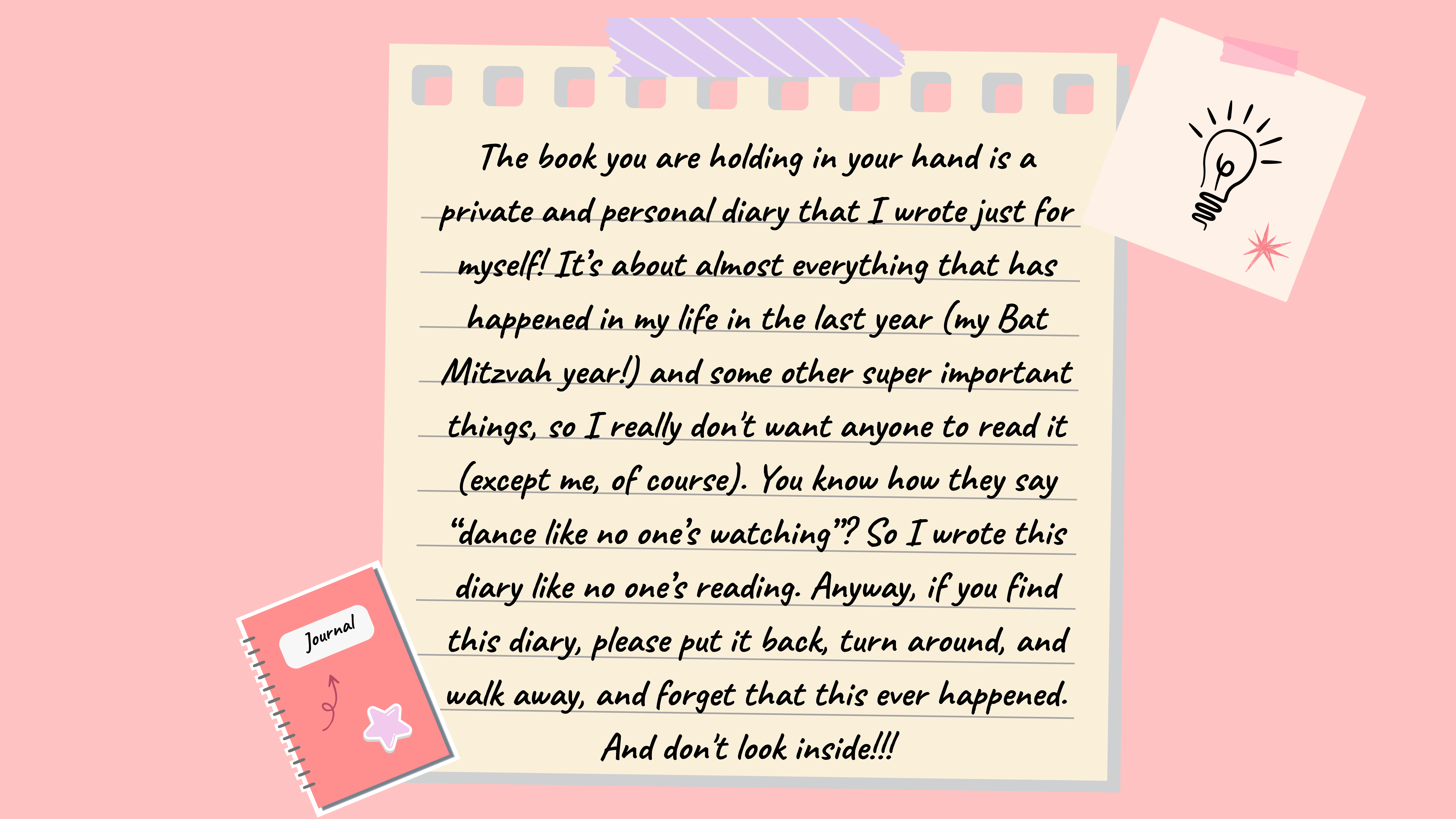 Diary introduction