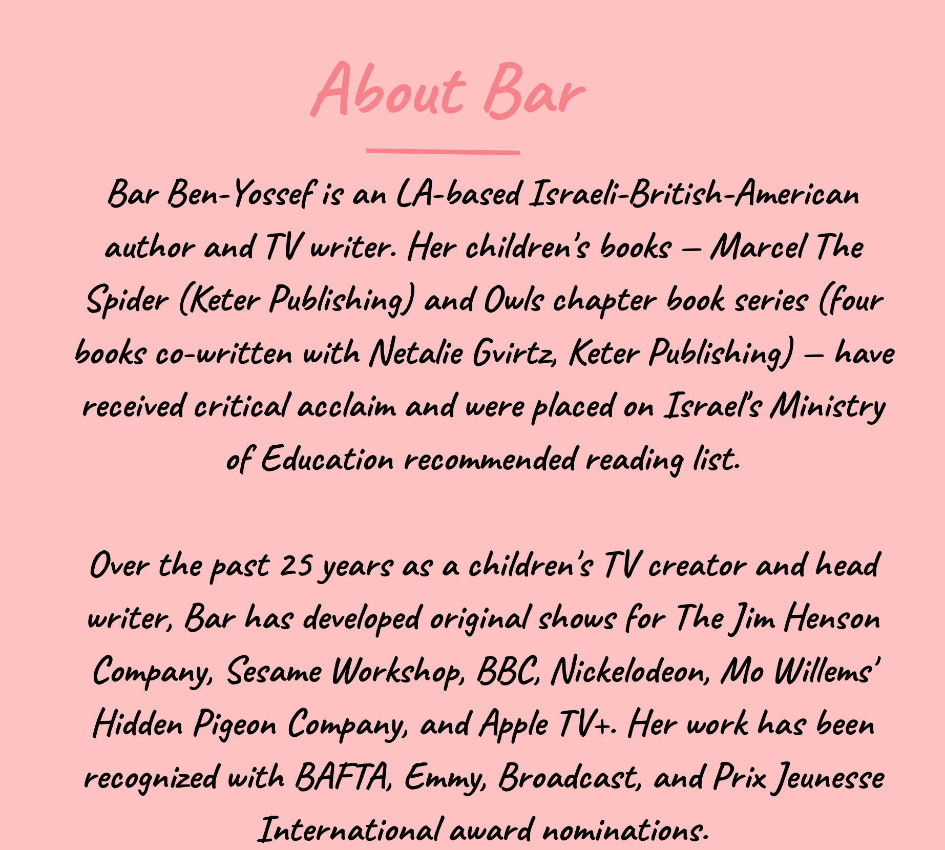 About Bar Ben-Yossef