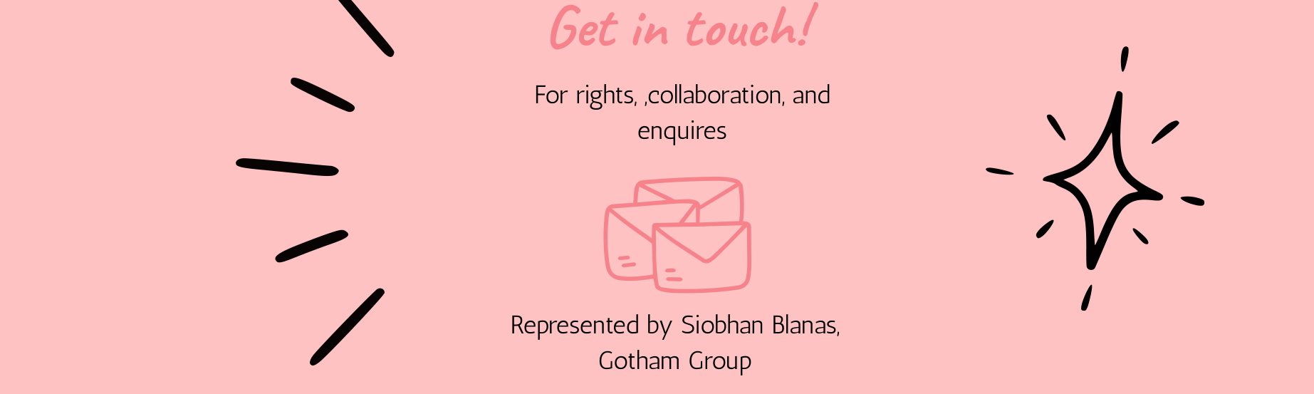 Get in touch - barbenyo@gmail.com - Represented by Siobhan Blanas, Gotham Group